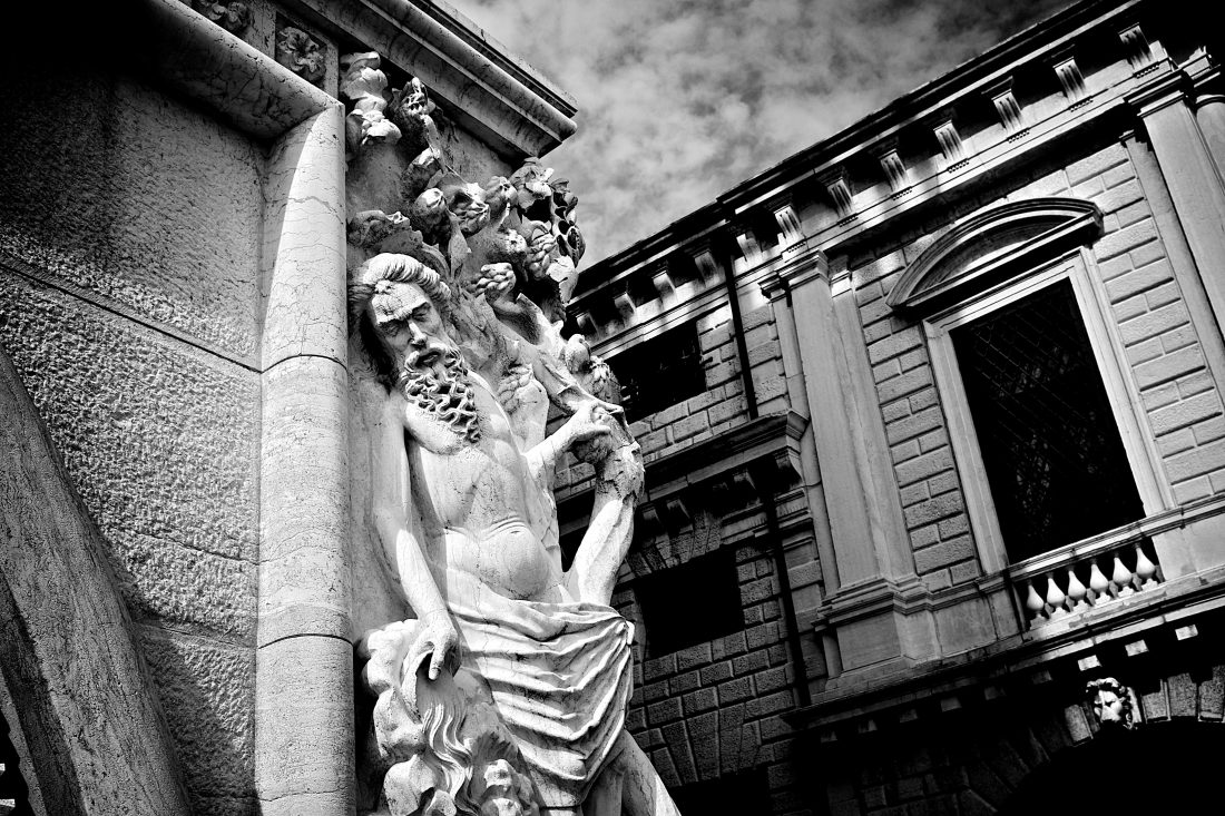 Free stock image of Dramatic Statue in Venice