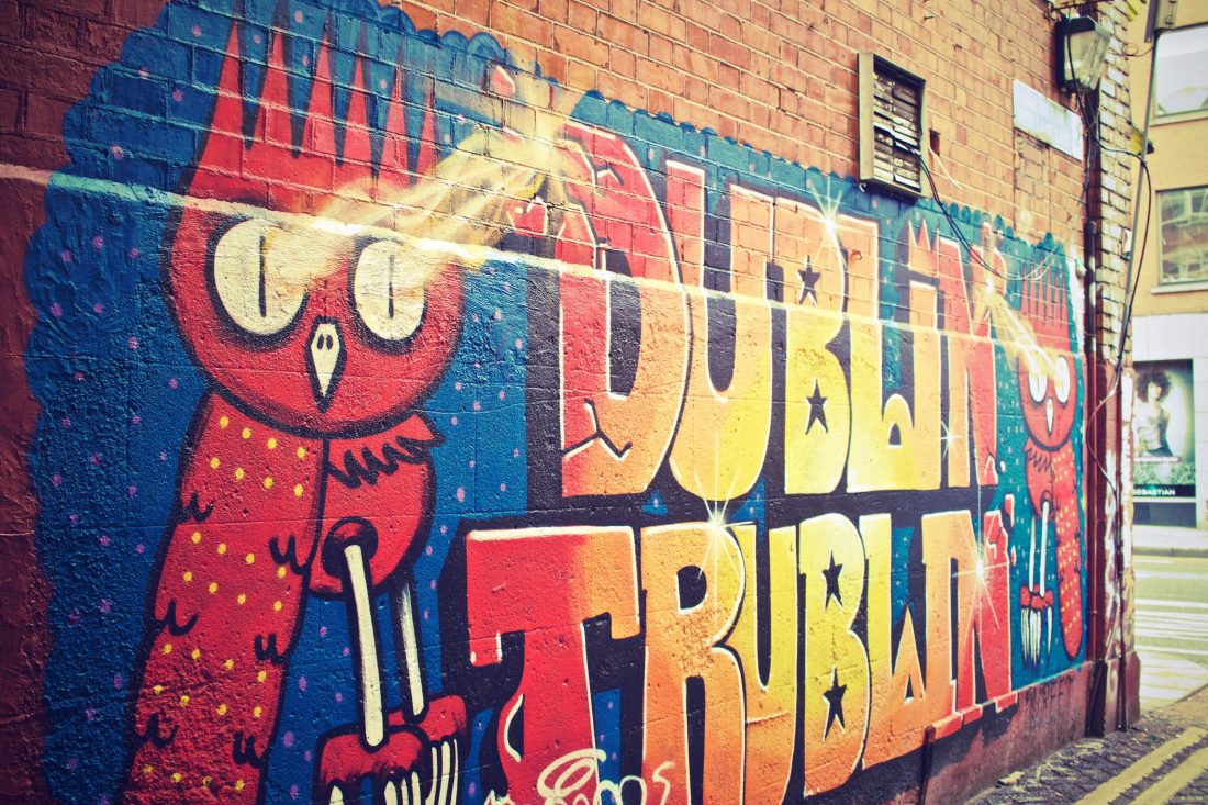 Free stock image of Dublin Trublin – Bow Lane