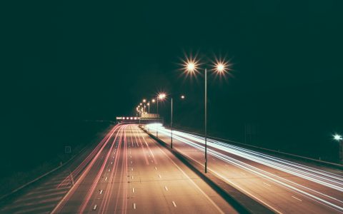 Highway Night Lights