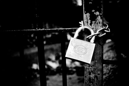 Lock On A Gate