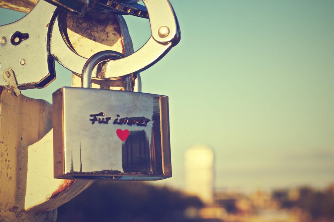 Free stock image of Locked In Love