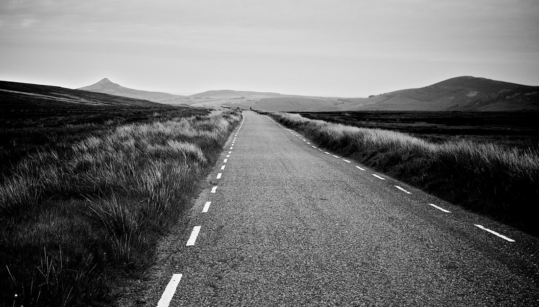 Free stock image of Long Road Ahead