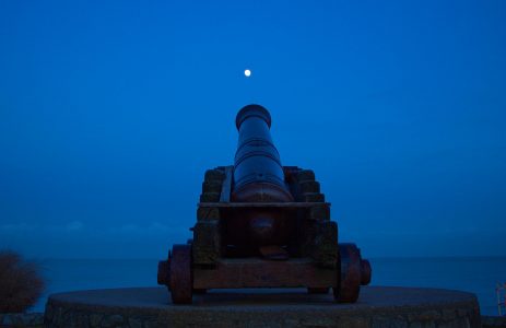 Lunar Cannon - free blue photos