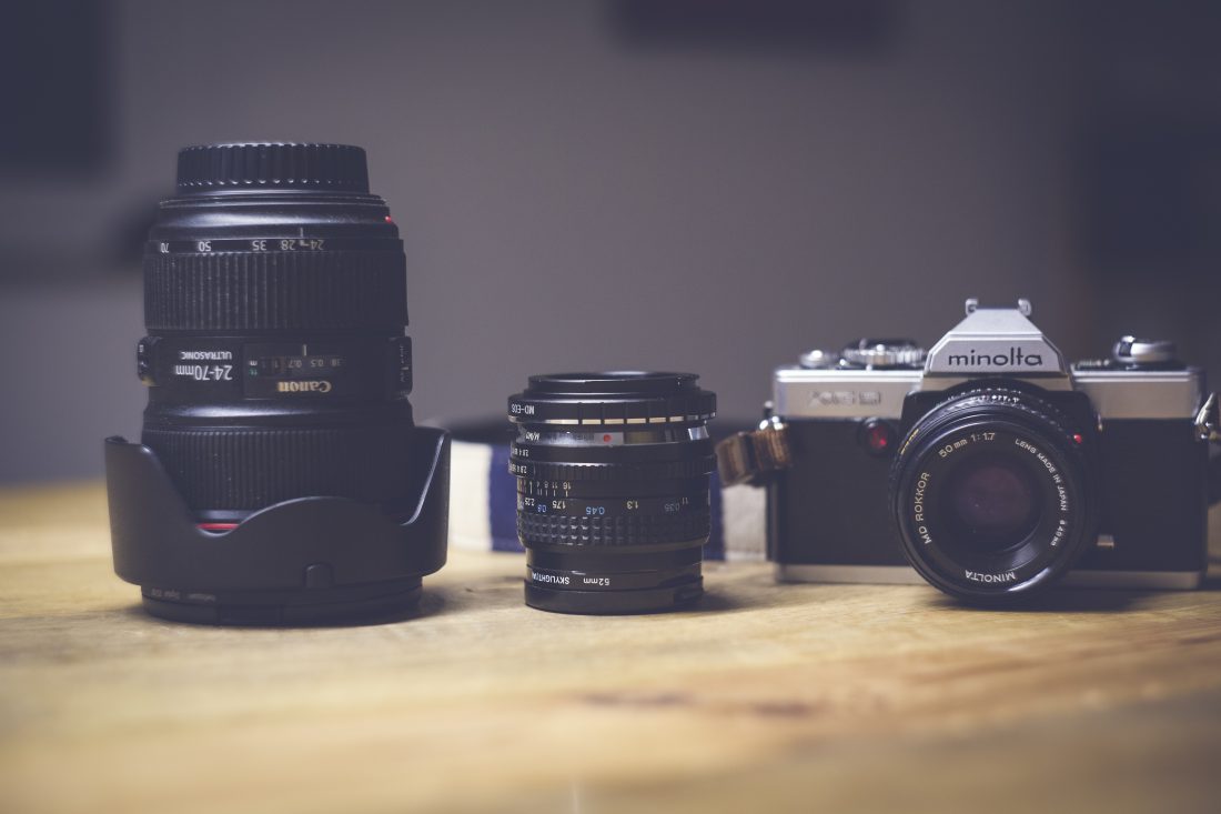 Free stock image of Camera Lens Collection