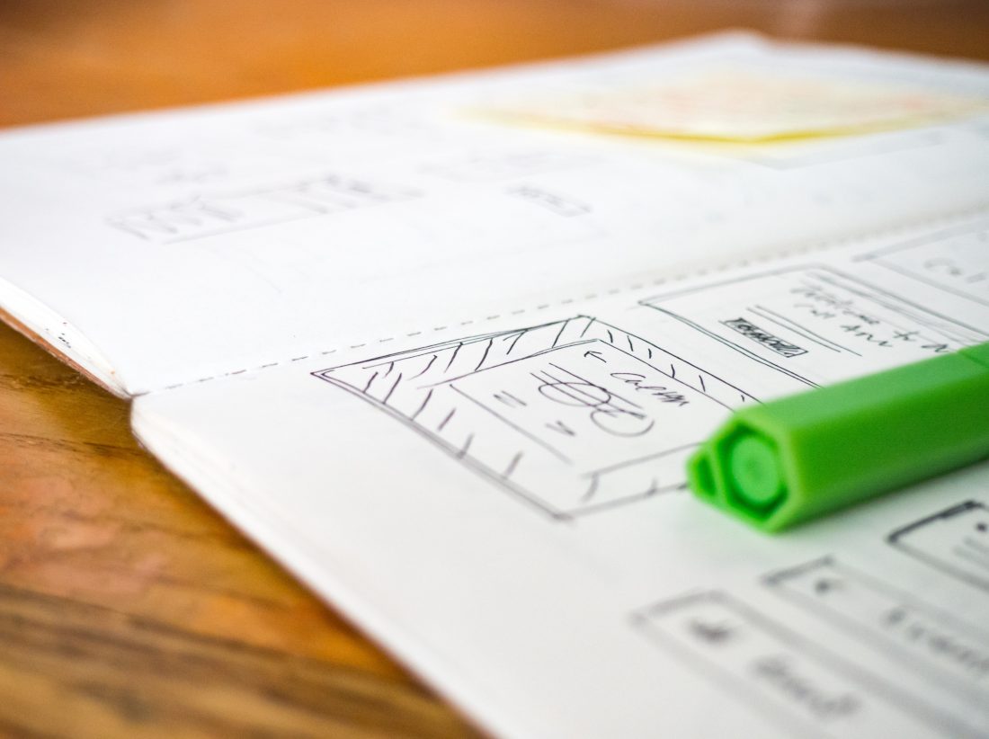 Free stock image of Wireframe Sketch Pen