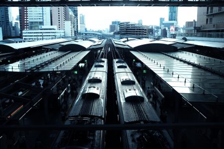 Overhead Train Station