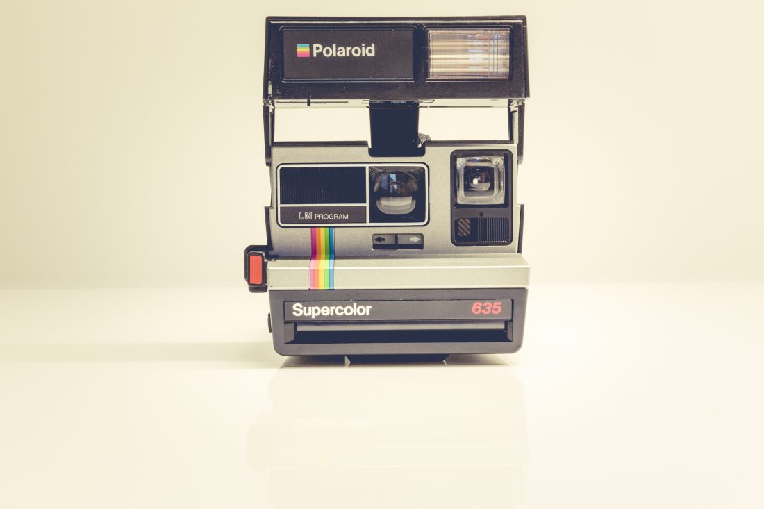 Free stock image of Polaroid Camera