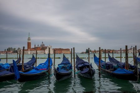 Row of Gondolas