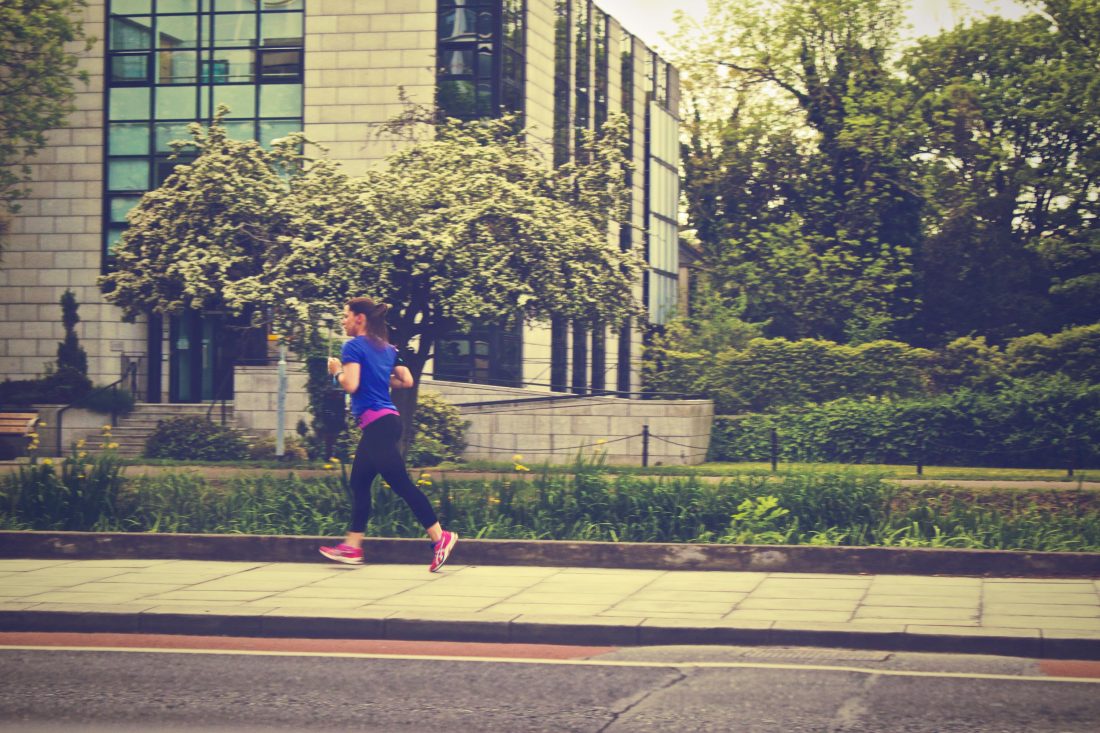 Free stock image of Woman Running