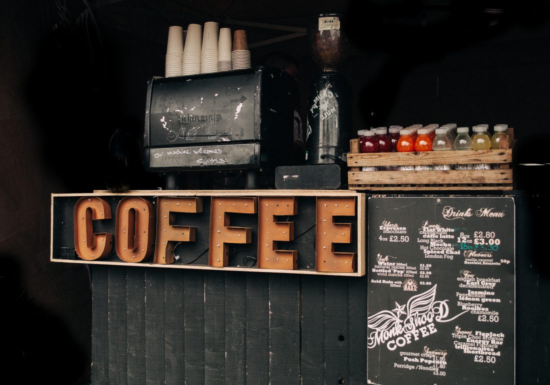 Free stock image of Coffee Sign