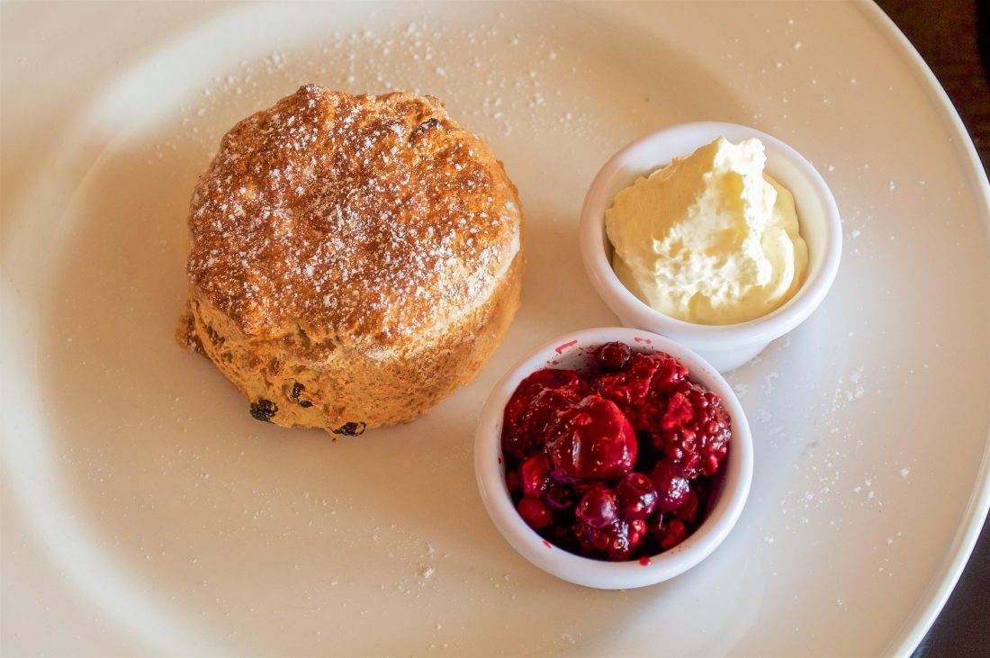 Free stock image of Scone & Cream Delight