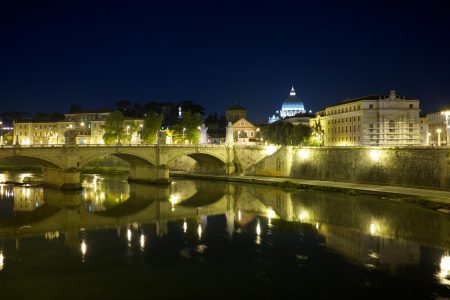 Vatican At Night