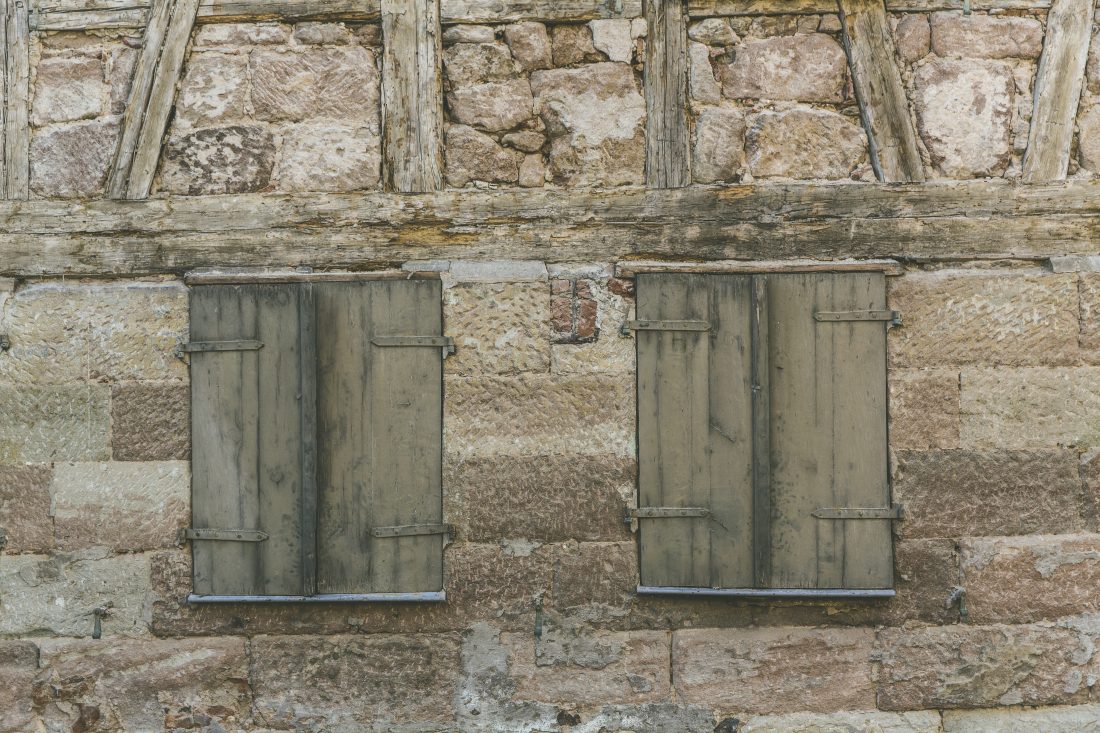 Free stock image of Building Wooden Shutters