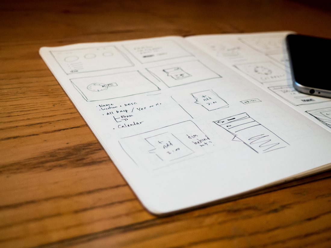 Free stock image of Wireframing Mobile Apps