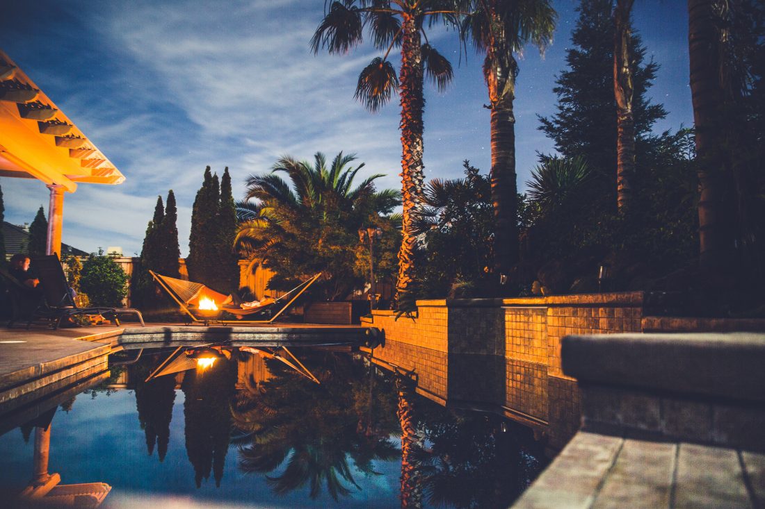Free stock image of Swimming Pool House