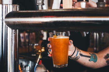 Pouring Beer