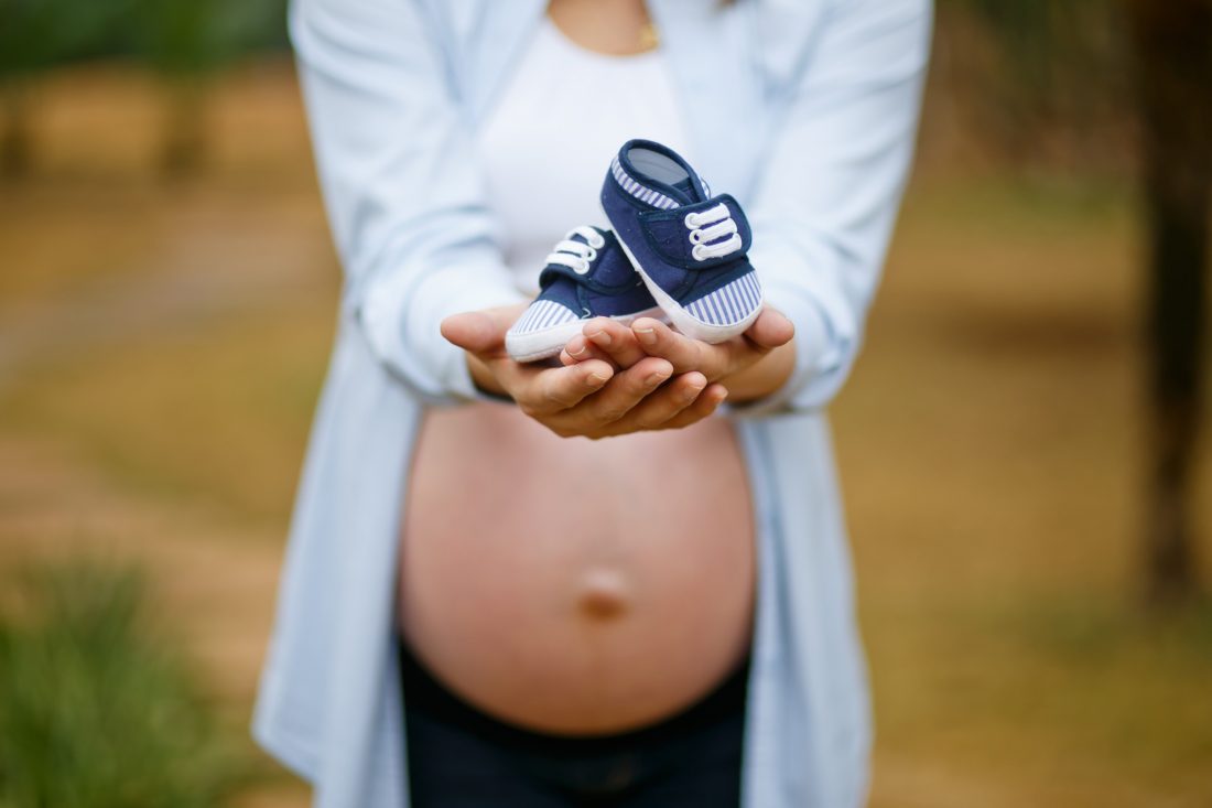 Free stock image of Pregnant Woman & Shoe
