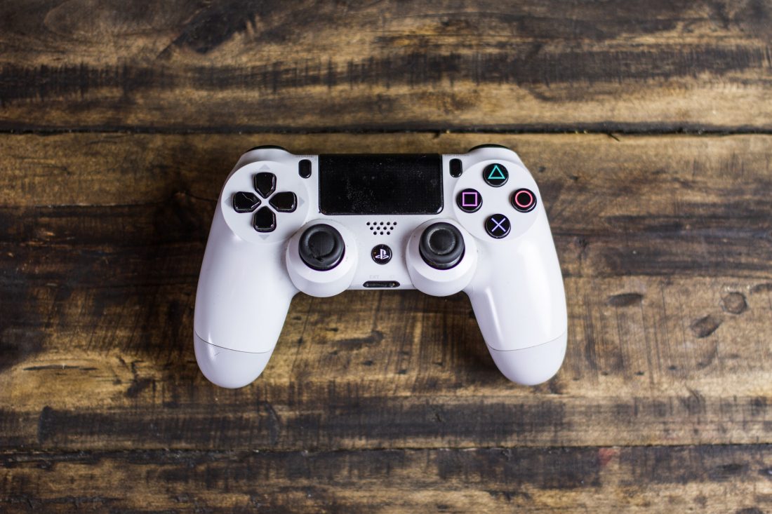PS4 Games Controller Royalty-Free Stock Photo