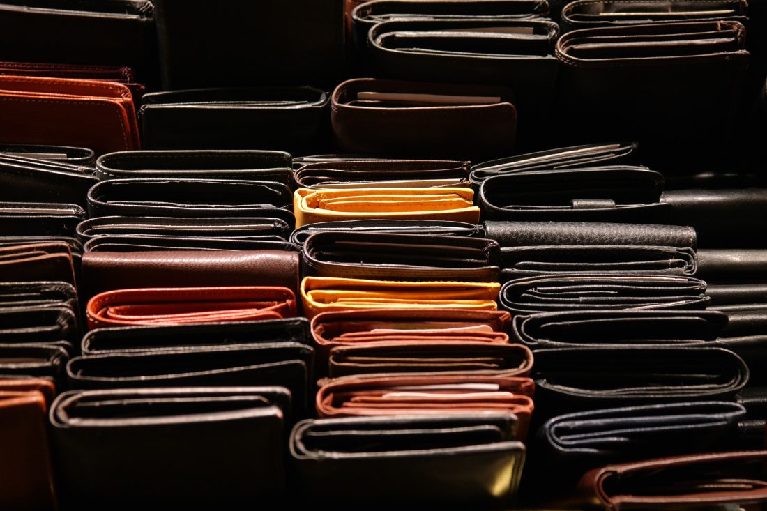 Free stock image of Stack of Purse Wallets