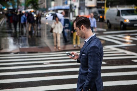 Businessman on Phone