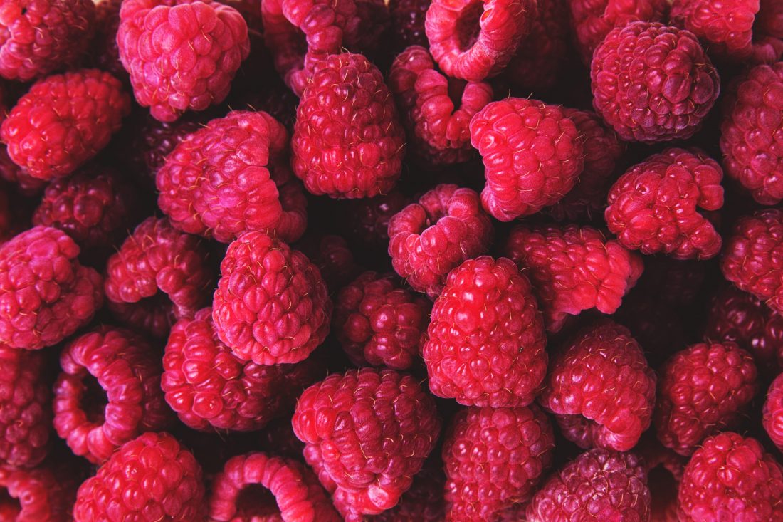 Free stock image of Fresh Raspberries