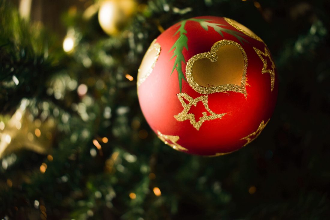 Free stock image of Red Christmas Decoration