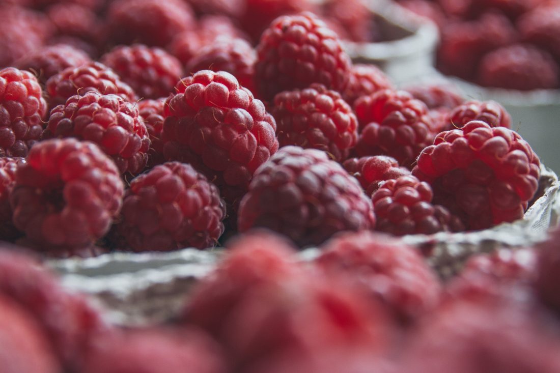 Free stock image of Red Raspberry