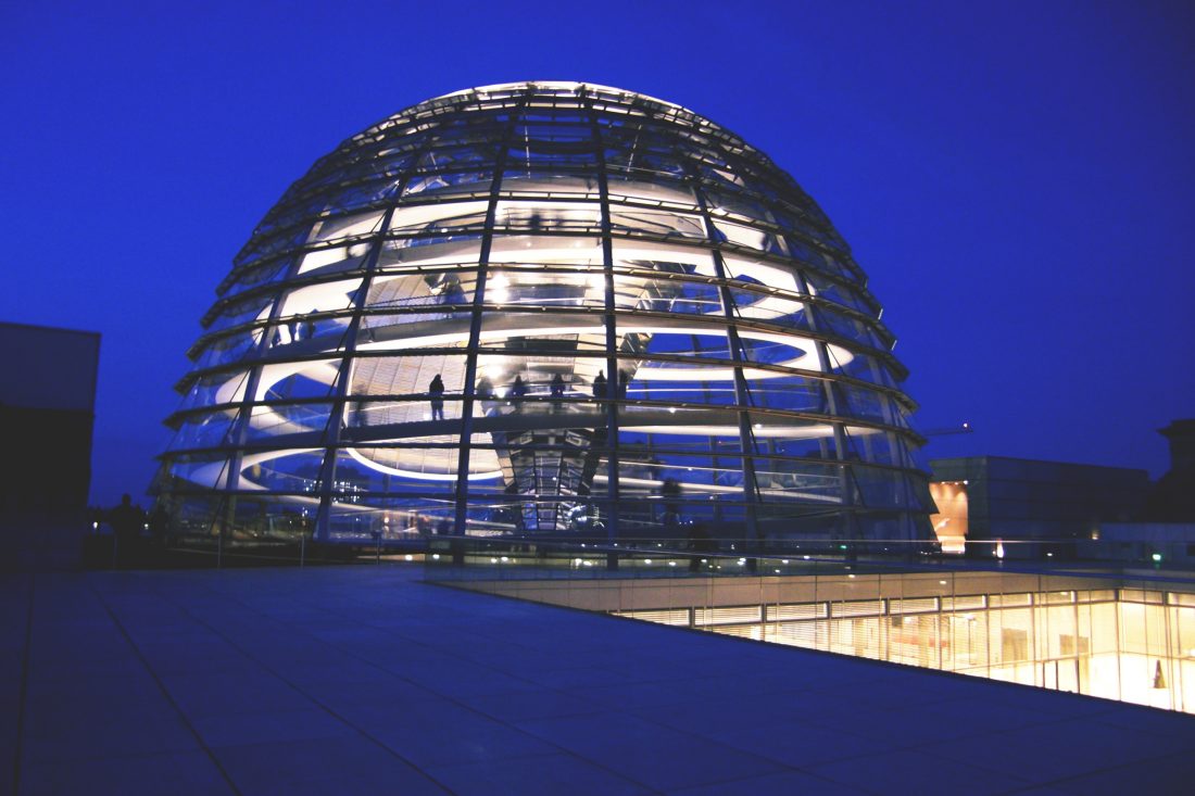 Free stock image of Reichstag Dome, Berlin