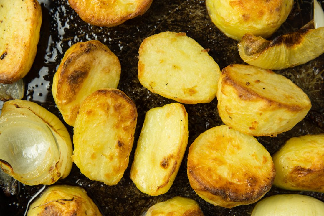 Free stock image of Roast Potatoes