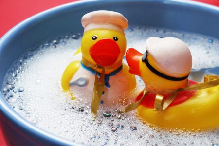 Rubber Ducks in Bath