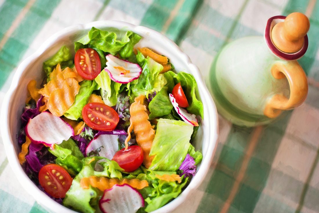 Free stock image of Bowl of Healthy Salad