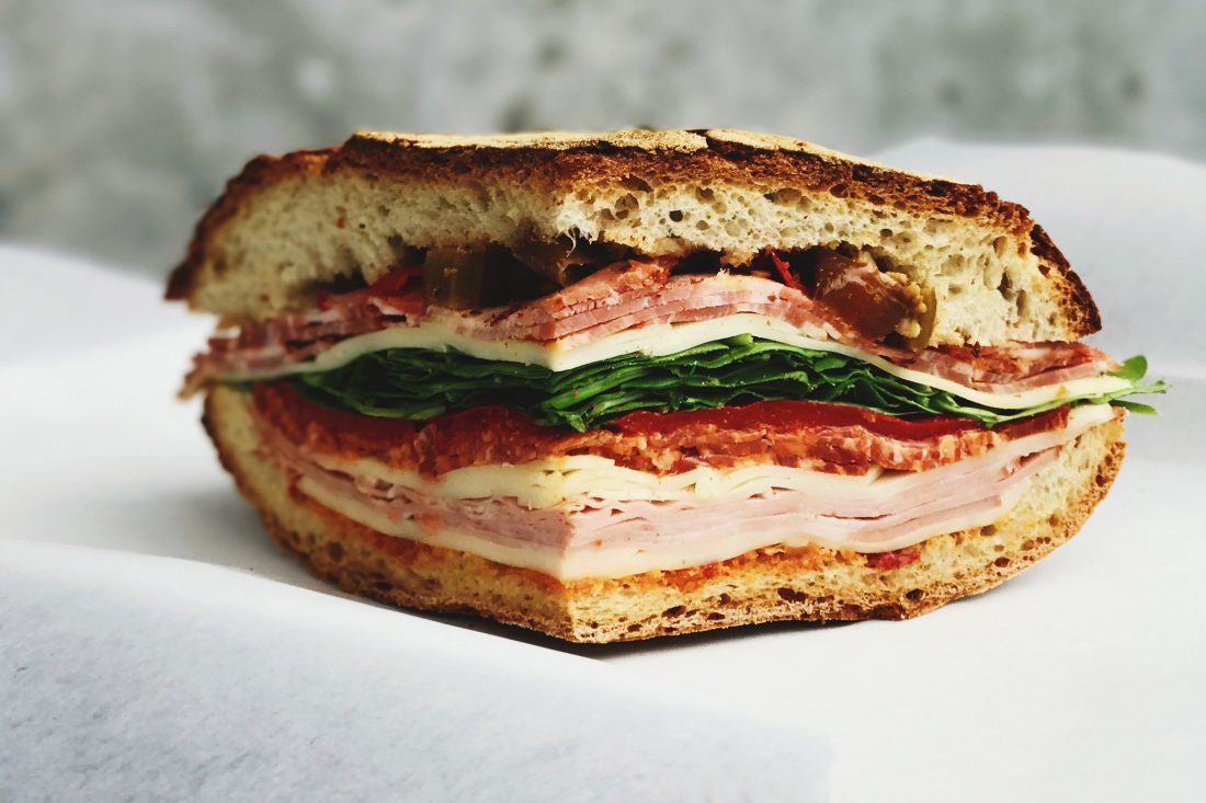 Free stock image of Half Sandwich