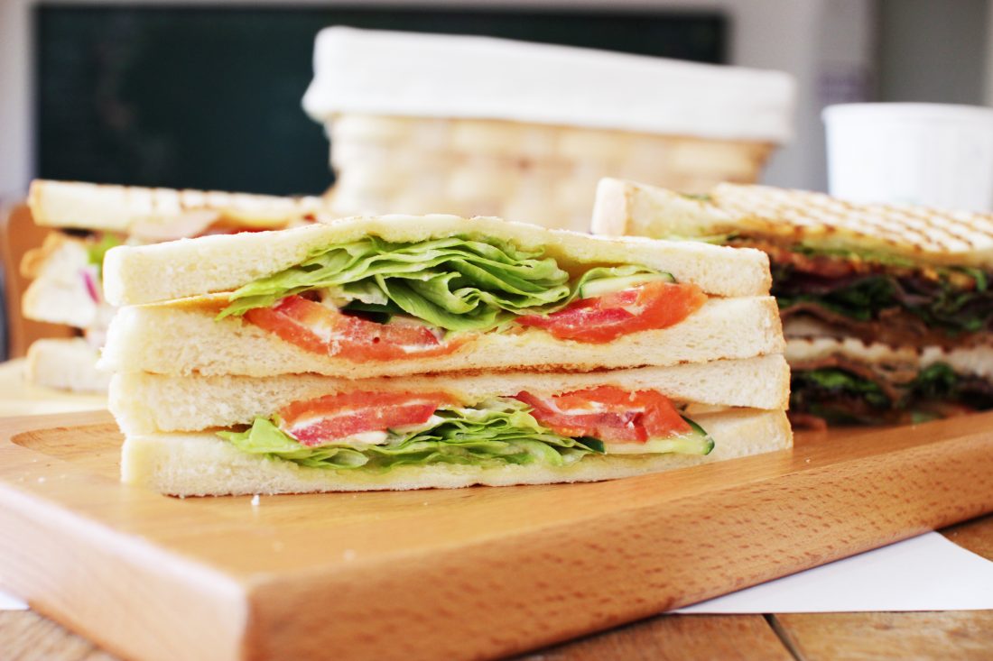 Free stock image of Salad Sandwich