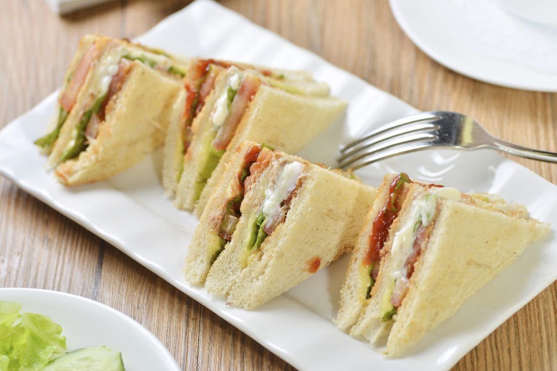 Free stock image of Sandwiches on Plate