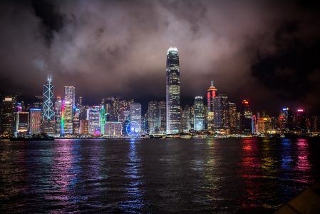 Hong Kong Skyline at Night