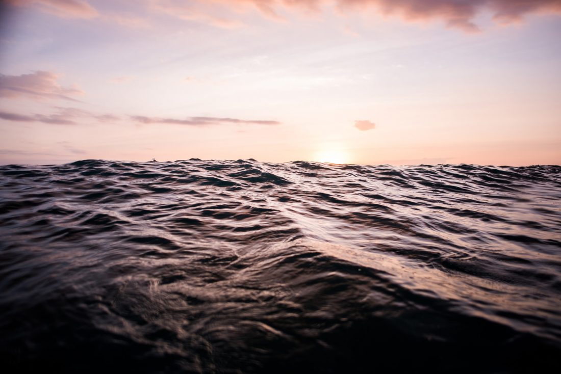 Free stock image of Sun Reflecting on Waves