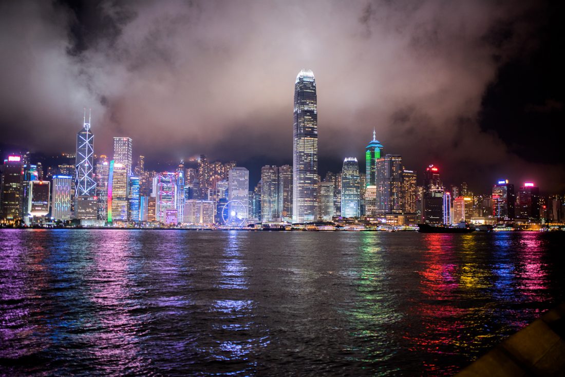 Free stock image of Hong Kong at Night