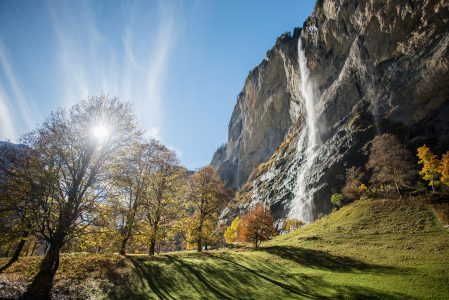 Waterfall in Autumn