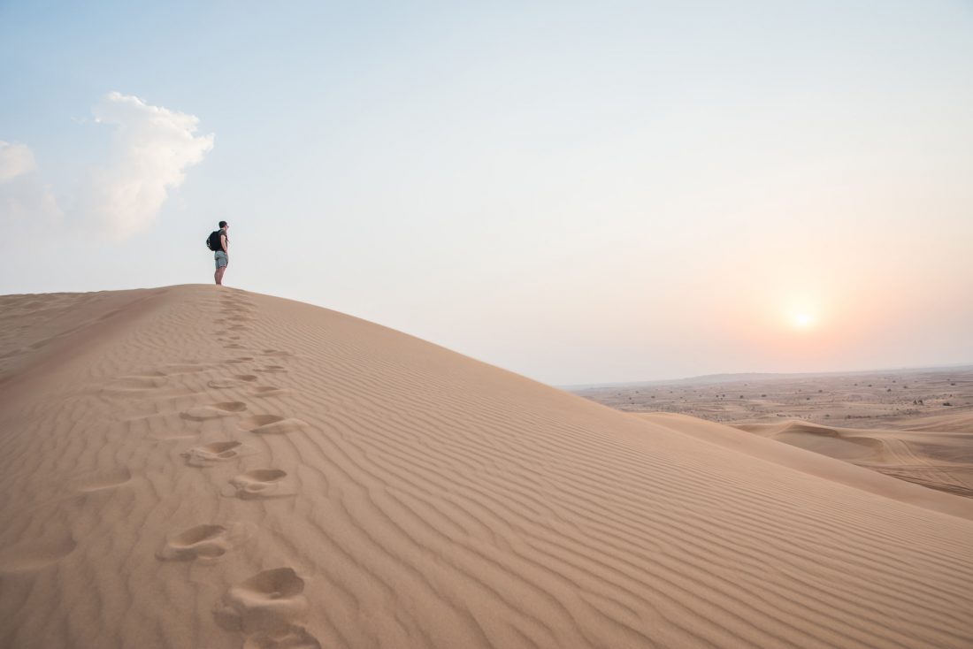 Free stock image of Walking In The Desert
