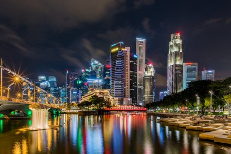 Bright Lights in Hong Kong