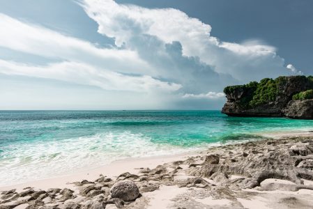White Sand on Bali Beach