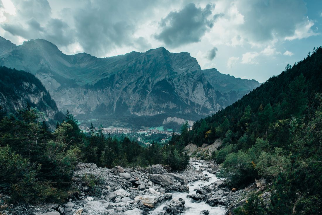 Free stock image of Dramatic Mountain View