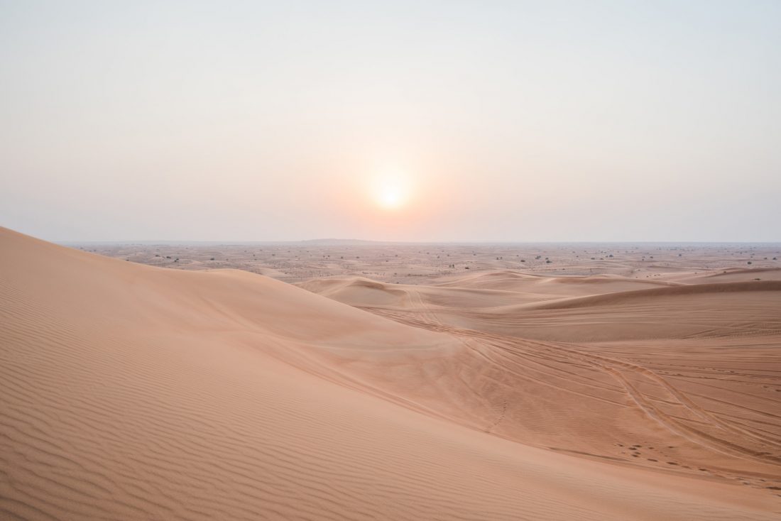 Free stock image of Dubai Sand Dunes