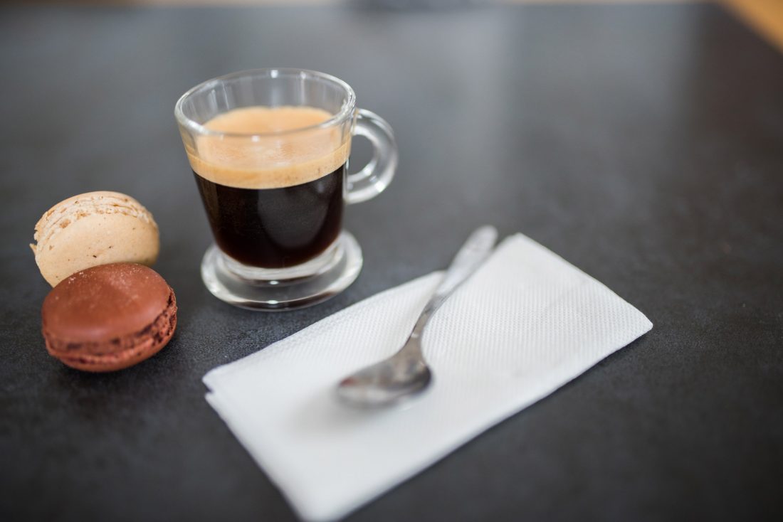 Free stock image of Espresso Coffee & Macaroons