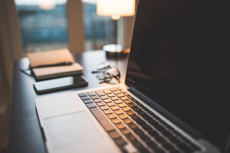 Computer on Office Desk