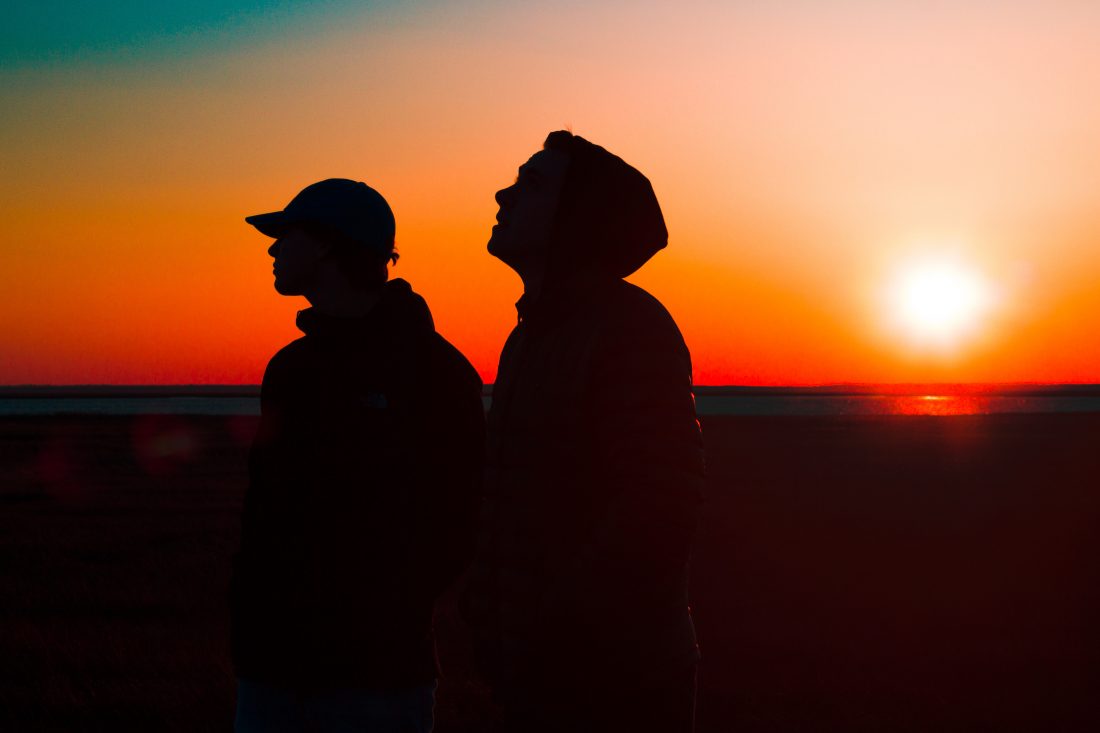 Free stock image of Silhouettes at Sunset
