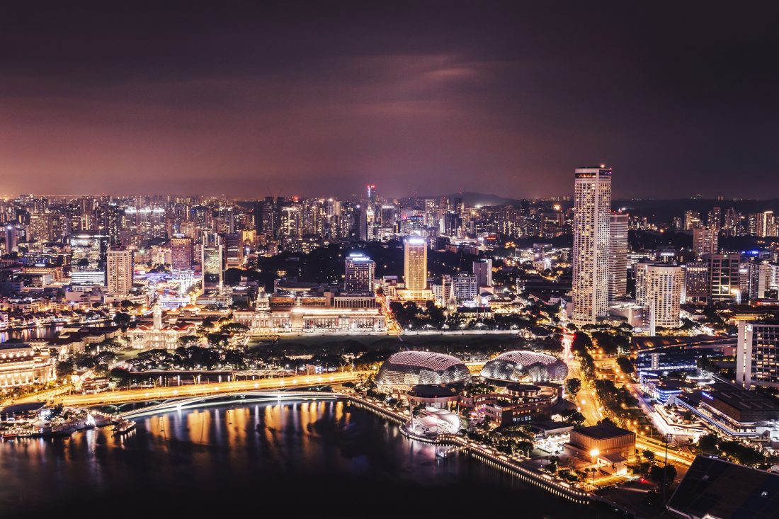 Free stock image of Singapore Skyline