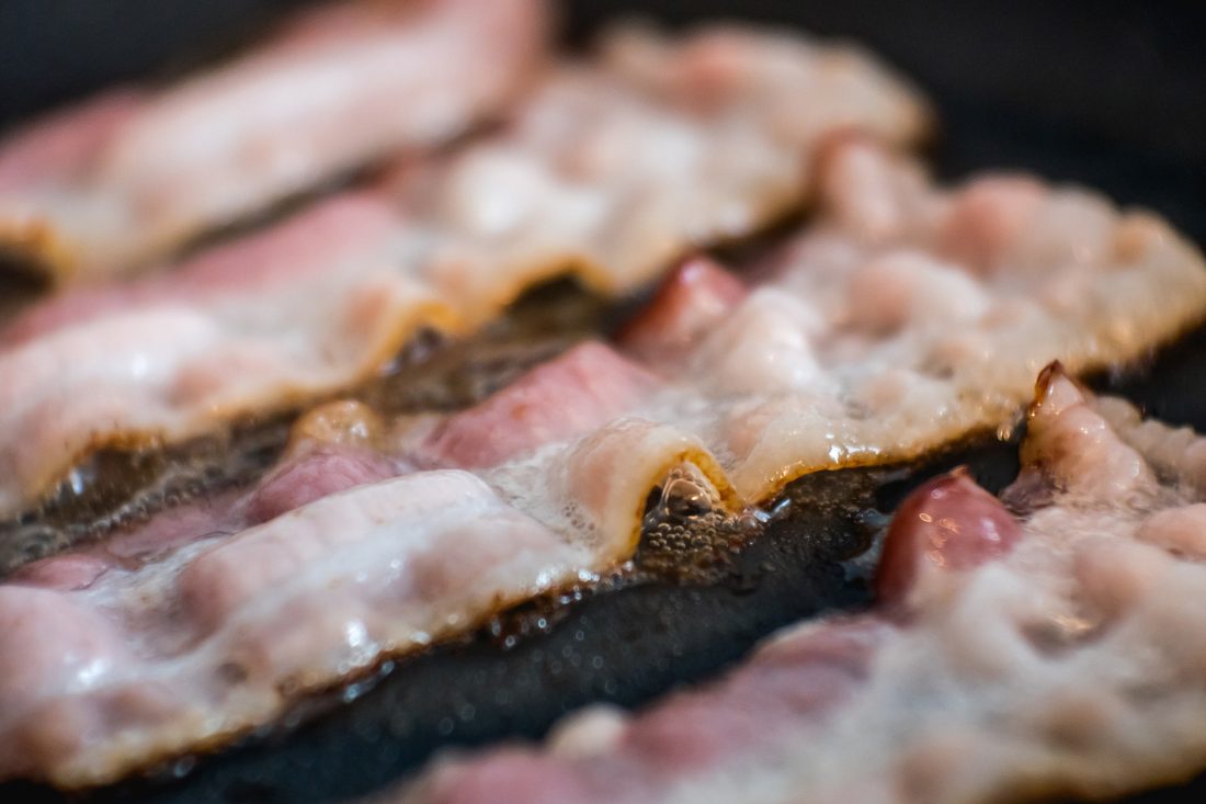 Free stock image of Sizzling Bacon