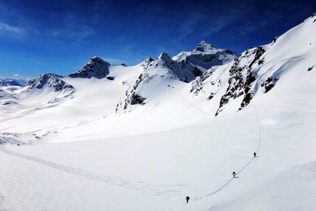 Skiing In Alps