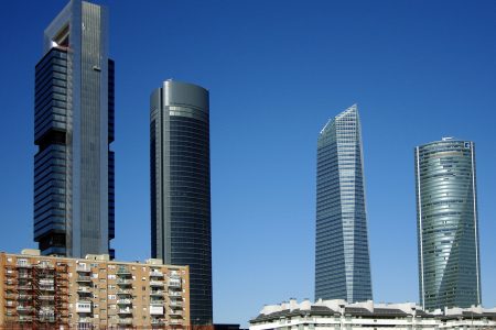 Towers in Madrid